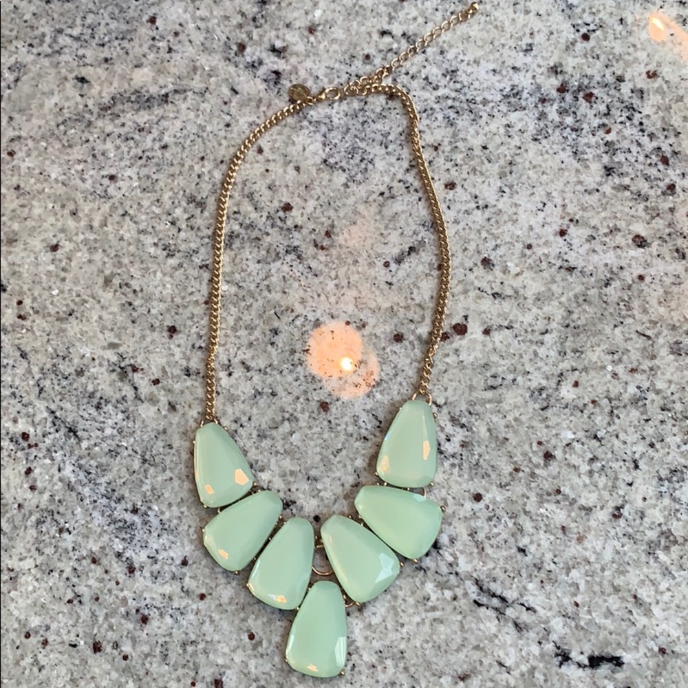 Statement Necklace Aqua / Mint